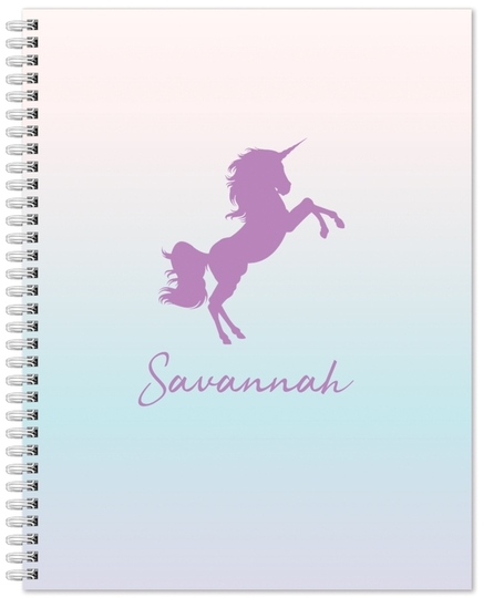 Unicorn Spiral Notebook