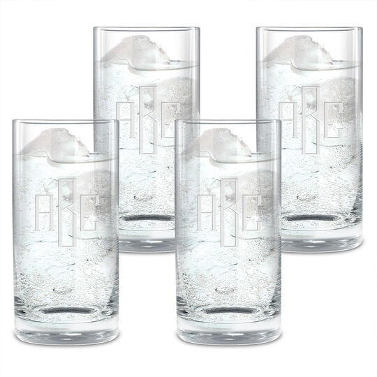 Chaumont 12 oz. Highball Glasses Set of 4