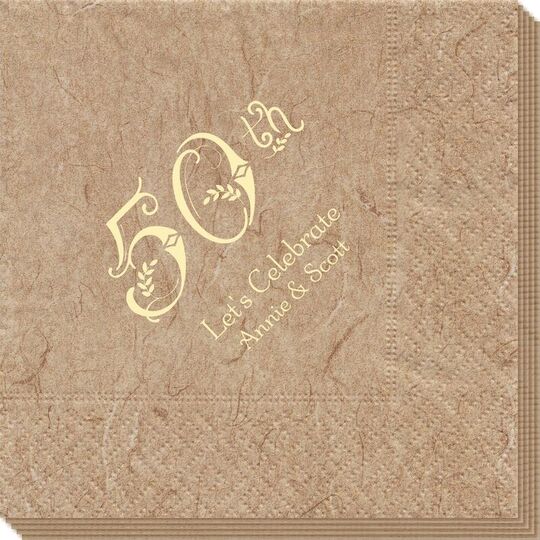 Pick Your Vintage Anniversary Bali Napkins