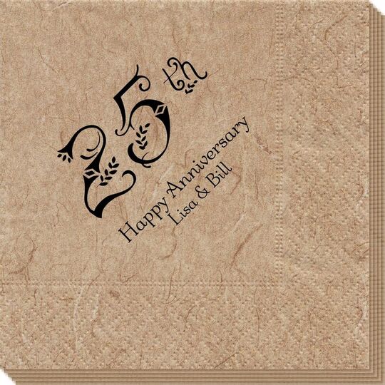 Pick Your Vintage Anniversary Bali Napkins