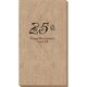 Pick Your Vintage Anniversary Bali Guest Towels Image 2 of 2