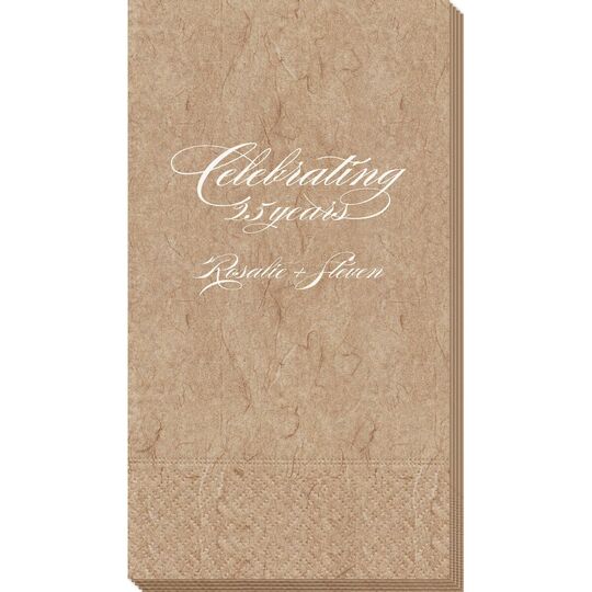 Romantic Celebrating Bali Guest Towels