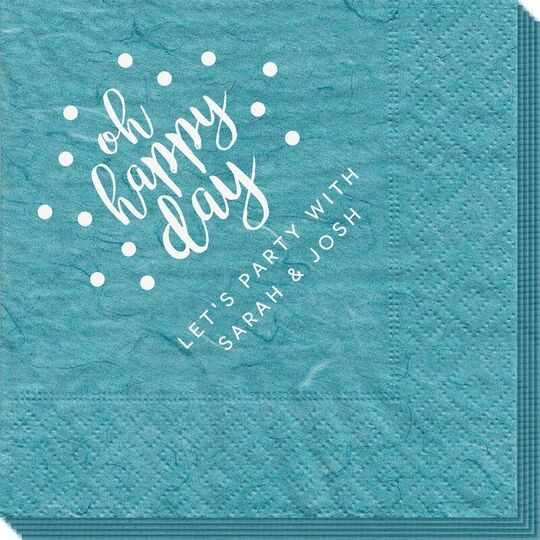 Confetti Dots Oh Happy Day Bali Napkins