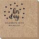 Confetti Hearts Her Day Bali Napkins Image 2 of 2