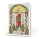Open Front Door Folded Holiday Cards Image 1 of 2