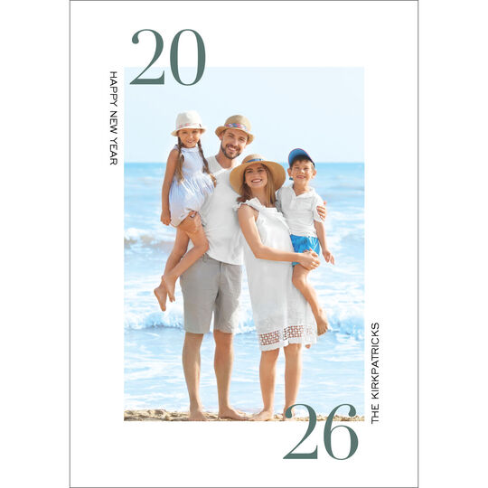 In With The New Holiday Photo Cards