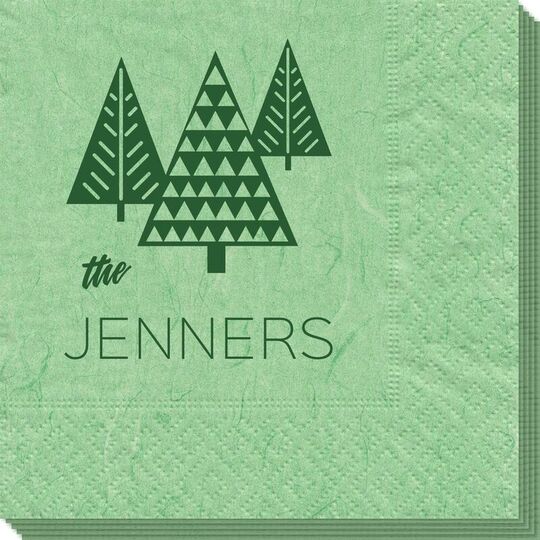 Modern Trees Bali Napkins