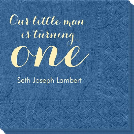 Our Little Man Bali Napkins