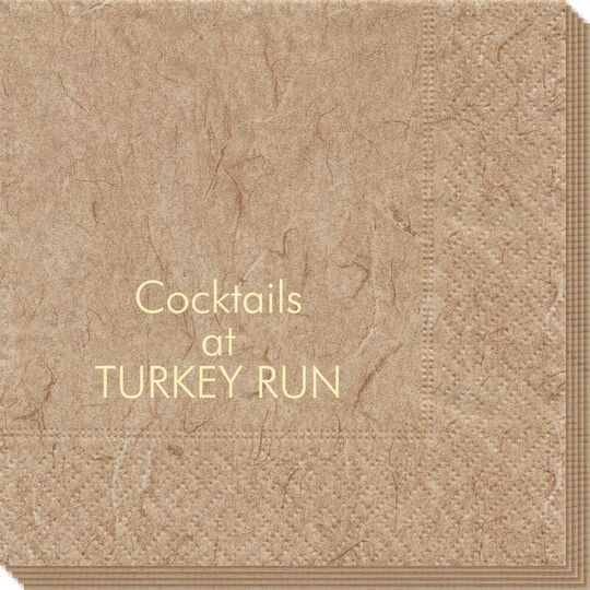 Your Own Text Bali Napkins