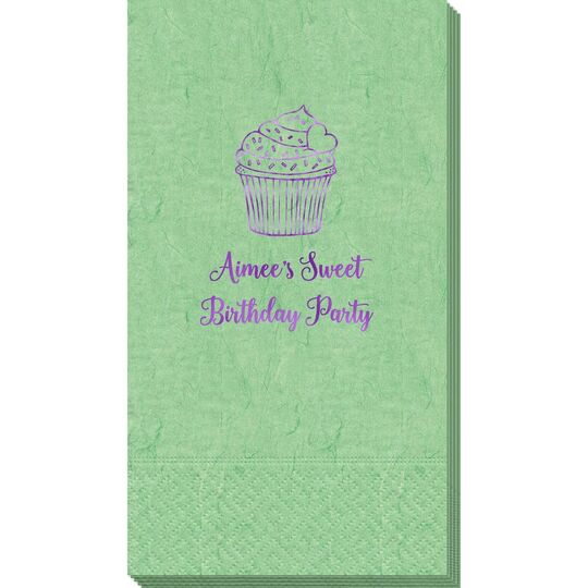 Sprinkled Cupcake Bali Guest Towels
