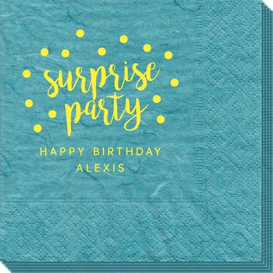 Surprise Party Confetti Dot Bali Napkins