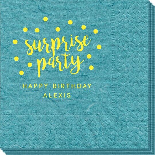 Surprise Party Confetti Dot Bali Napkins