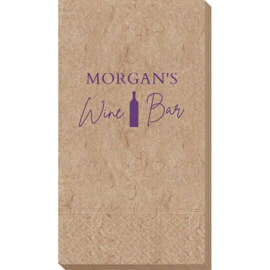 Wine Bar Bali Guest Towels