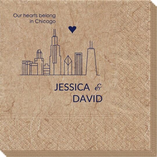 We Love Chicago Bali Napkins