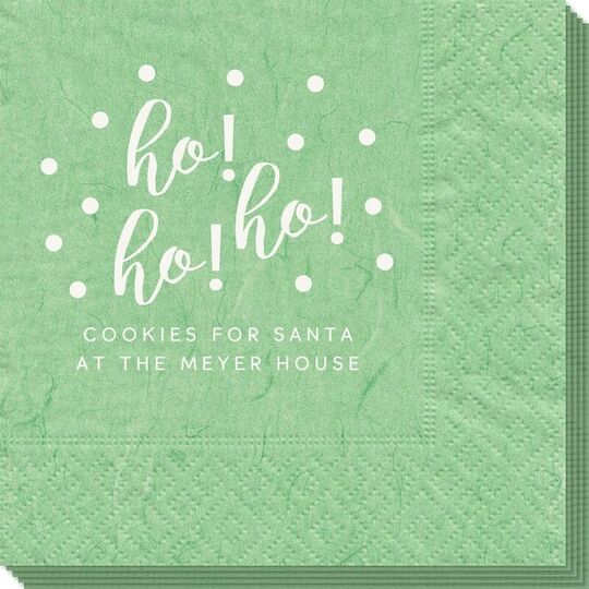 Confetti Dots Ho! Ho! Ho! Bali Napkins