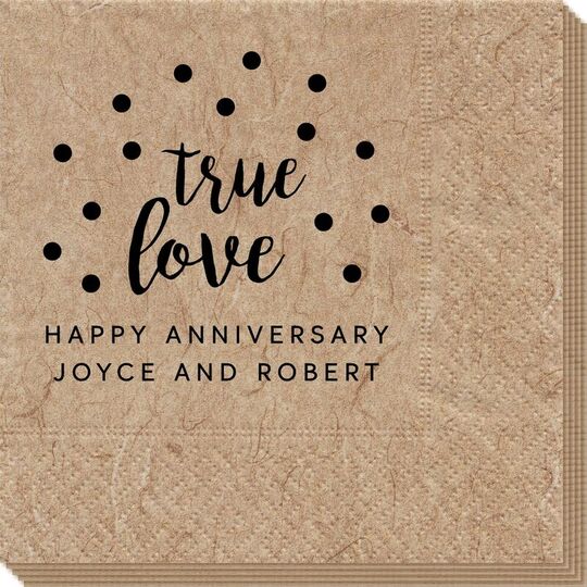 Confetti Dots True Love Bali Napkins