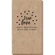 Confetti Dots True Love Bali Guest Towels Image 2 of 2