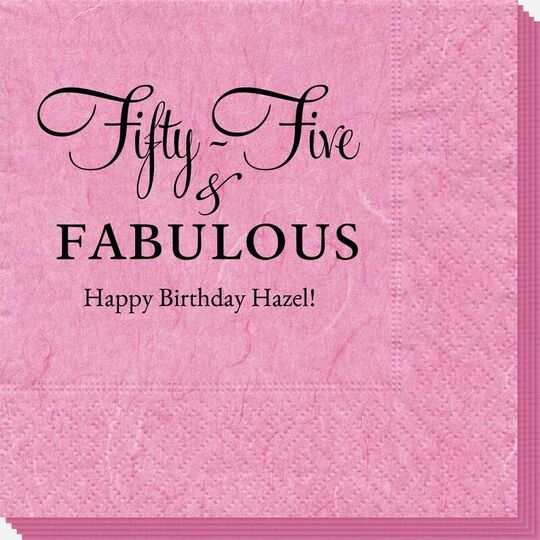 Fifty-Five & Fabulous Bali Napkins