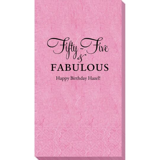 Fifty-Five & Fabulous Bali Guest Towels