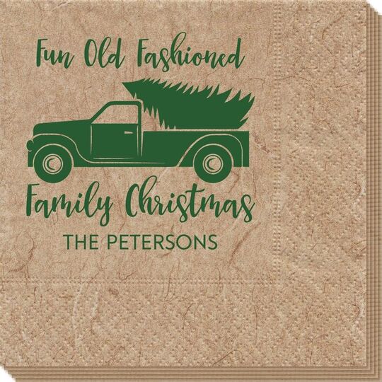 Fun Old Fashion Christmas Bali Napkins