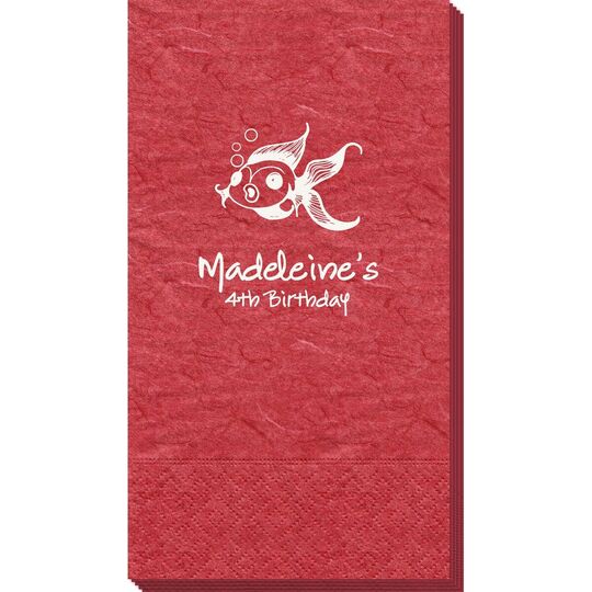 Goldfish Bali Guest Towels