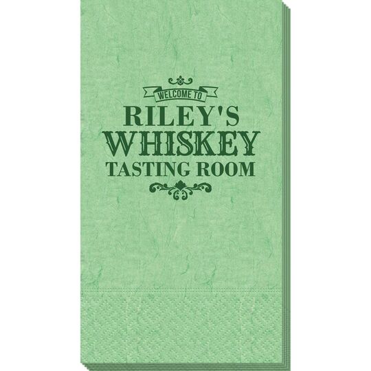 Whiskey Tasting Room Bali Guest Towels