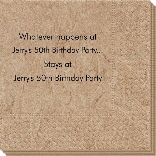 Whatever Happens Party Bali Napkins