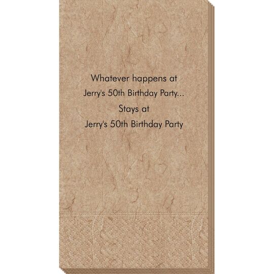 Whatever Happens Party Bali Guest Towels