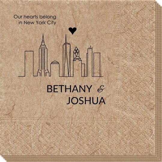 We Love New York City Bali Napkins