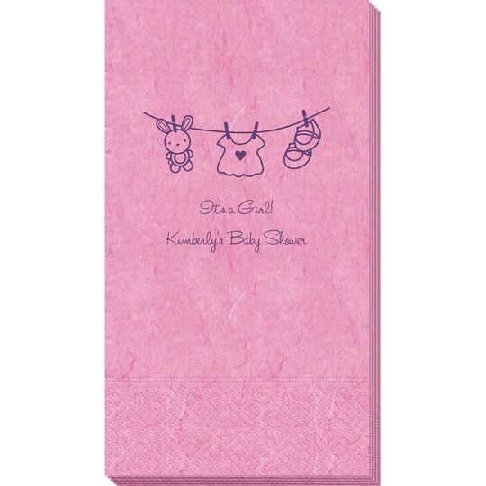 Toy Rabbit Clothesline Bali Guest Towels