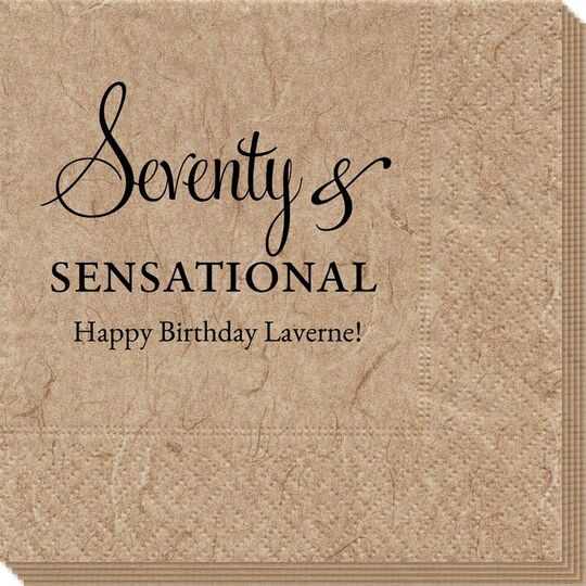 Seventy & Sensational Bali Napkins