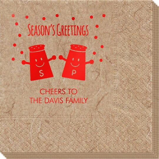 Season's Greetings Bali Napkins