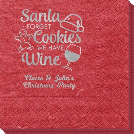 Santa Forget Cookies Bali Napkins