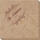 Royal Flourish Framed Names and Text Bali Napkins Image 3 of 3