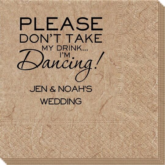 I'm Dancing Bali Napkins