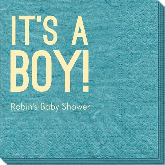 It's A Boy Bali Napkins