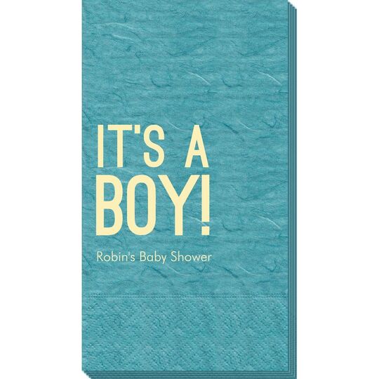 It's A Boy Bali Guest Towels