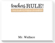 Teachers Rule Dittie Notepads Image 2 of 2