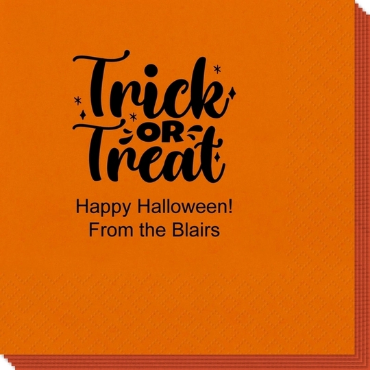 Trick or Treat Napkins