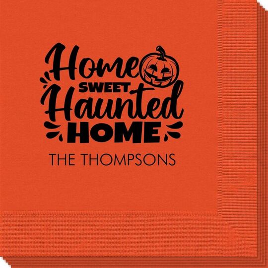 Home Sweet Haunted Home Napkins