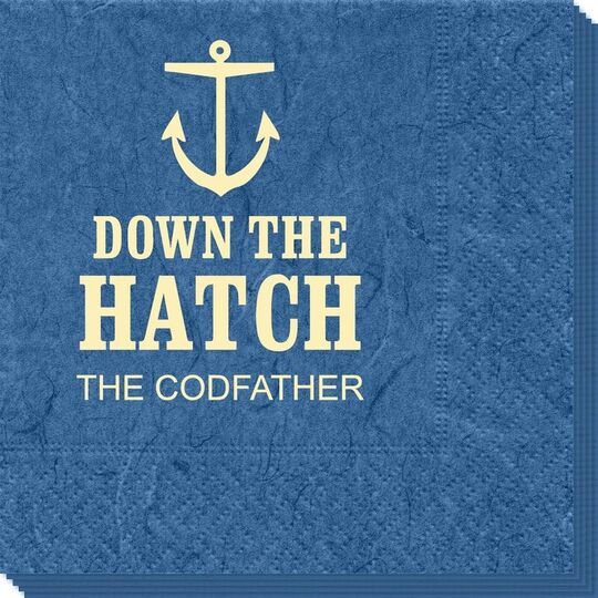 Down The Hatch Bali Napkins