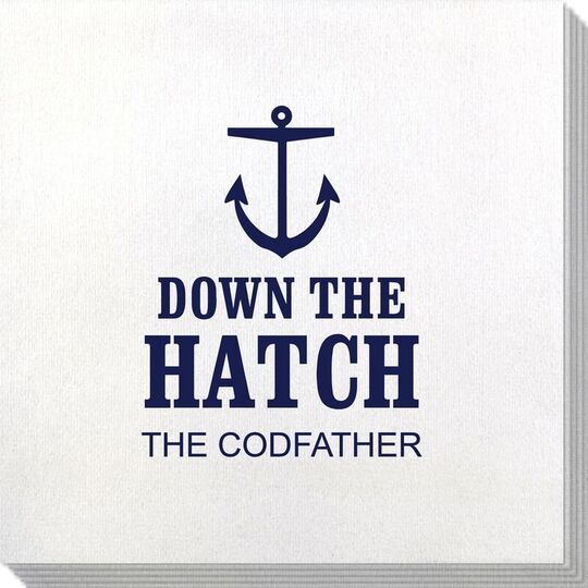 Down The Hatch Bamboo Luxe Napkins