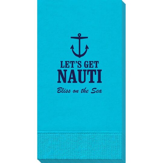 Let's Get Nauti Guest Towels