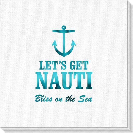 Let's Get Nauti Deville Napkins