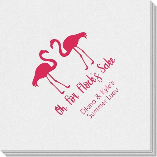 Oh For Flock's Sake Linen Like Napkins