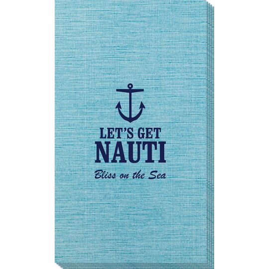 Let's Get Nauti Bamboo Luxe Guest Towels