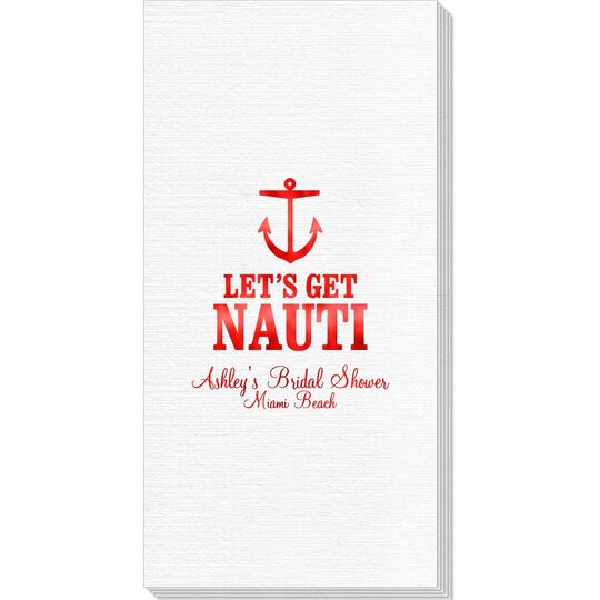 Let's Get Nauti Deville Guest Towels