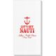 Let's Get Nauti Deville Guest Towels Image 2 of 2