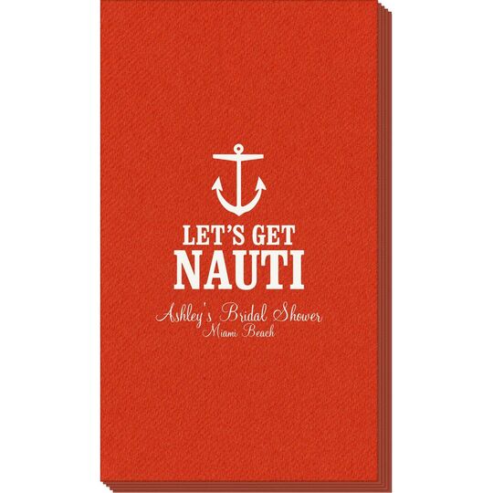 Let's Get Nauti Linen Like Guest Towels