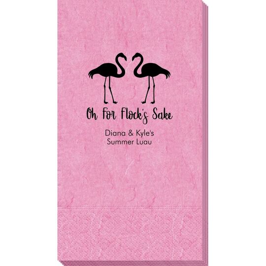 Oh For Flock's Sake Bali Guest Towels